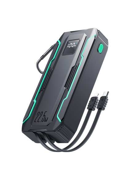 Turistinis maitinimo blokas Lauko SOS žibintuvėlis su USB-C / Lightning 20000mA laidais, juodas
 
Turistinis maitinimo blokas Lauko SOS žibintuvėlis su USB-C / Lightning 20000mA laidais, juodas