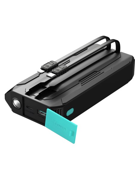 Turistinis maitinimo blokas Lauko SOS žibintuvėlis su USB-C / Lightning 20000mA laidais, juodas
 
Turistinis maitinimo blokas Lauko SOS žibintuvėlis su USB-C / Lightning 20000mA laidais, juodas