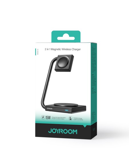 2 viename indukcinis laikrodžio ir išmaniojo telefono įkroviklis 15 W MagSafe Qi, sulankstomas, juodas
 
2 viename indukcinis laikrodžio ir išmaniojo telefono įkroviklis 15 W MagSafe Qi, sulankstomas, juodas