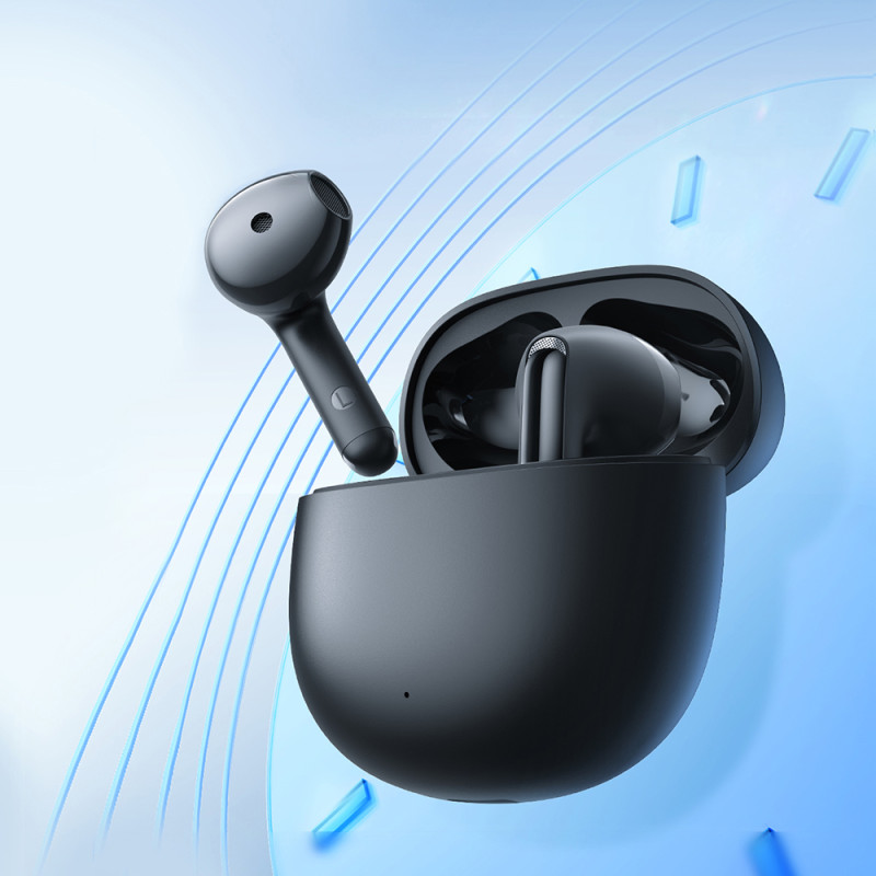 TWS Funpods Series JR-FB1 Bluetooth 5.3 belaidės ausinės, juodos