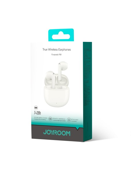TWS Funpods Series JR-FB1 Bluetooth 5.3 belaidės ausinės, smėlio spalvos
 
TWS Funpods Series JR-FB1 Bluetooth 5.3 belaidės ausinės, smėlio spalvos