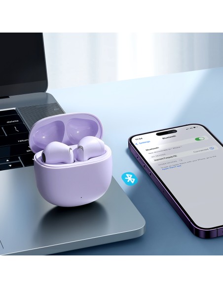 TWS Funpods Series JR-FB1 Bluetooth 5.3 belaidės ausinės, violetinės spalvos
 
TWS Funpods Series JR-FB1 Bluetooth 5.3 belaidės ausinės, violetinės spalvos