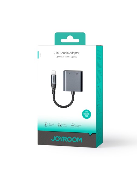2in1 Adapterio adapteris iPhone įkrovikliui + Lightning ausinės / 3,5 mm juodas mini lizdas
 
2in1 Adapterio adapteris iPhone įkrovikliui + Lightning ausinės / 3,5 mm juodas mini lizdas