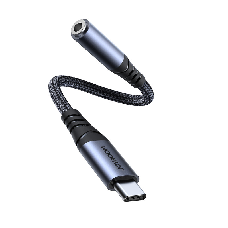 DAC USB-C iki 3,5 mm mini lizdo adapteris, juodas