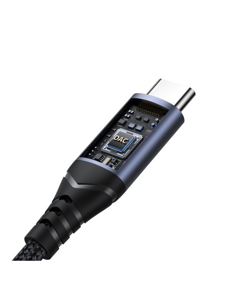 DAC USB-C iki 3,5 mm mini lizdo adapteris, juodas
 
DAC USB-C iki 3,5 mm mini lizdo adapteris, juodas