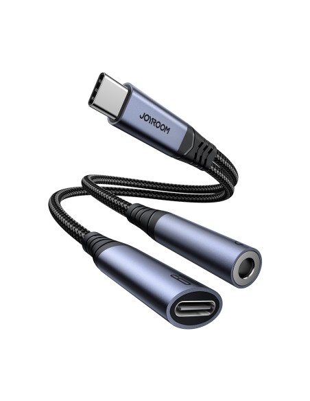 2in1 Adapterio įkroviklis + ausinės USB-C į USB-C / mini lizdas 3,5 mm juodas
 
2in1 Adapterio įkroviklis + ausinės USB-C į USB-C / mini lizdas 3,5 mm juodas