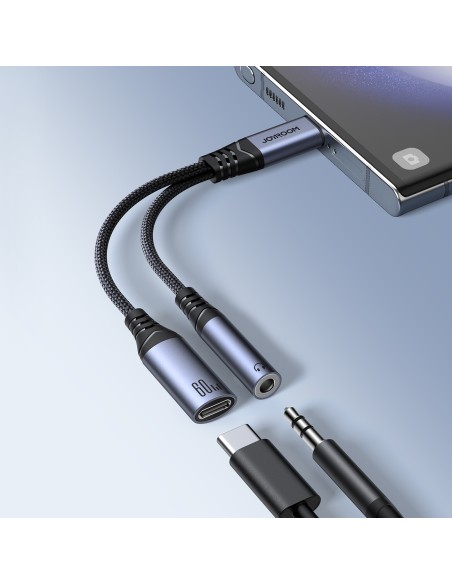 2in1 Adapterio įkroviklis + ausinės USB-C į USB-C / mini lizdas 3,5 mm juodas
 
2in1 Adapterio įkroviklis + ausinės USB-C į USB-C / mini lizdas 3,5 mm juodas