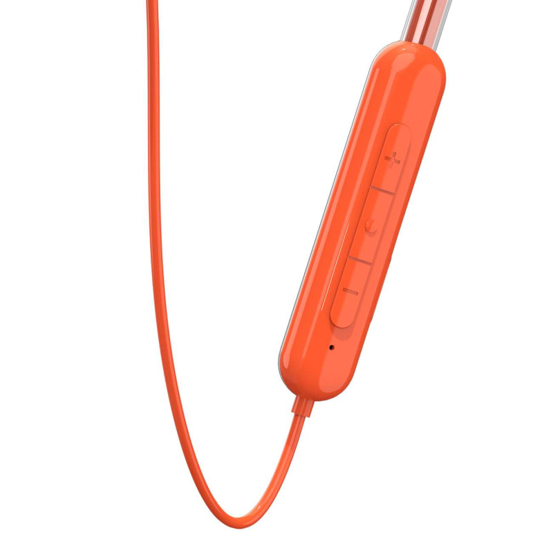 Dudao U5Pro+ Bluetooth 5.3 belaidės ausinės, oranžinės spalvos