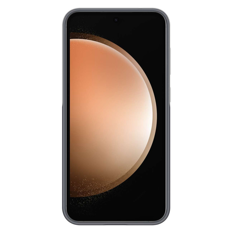 „Samsung“ silikoninis dėklas, skirtas Galaxy S23 FE, baltas