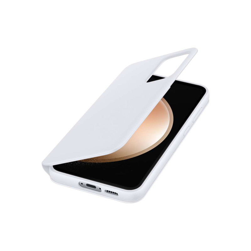 Samsung Smart View Wallet dėklas, skirtas Galaxy S23 FE baltas