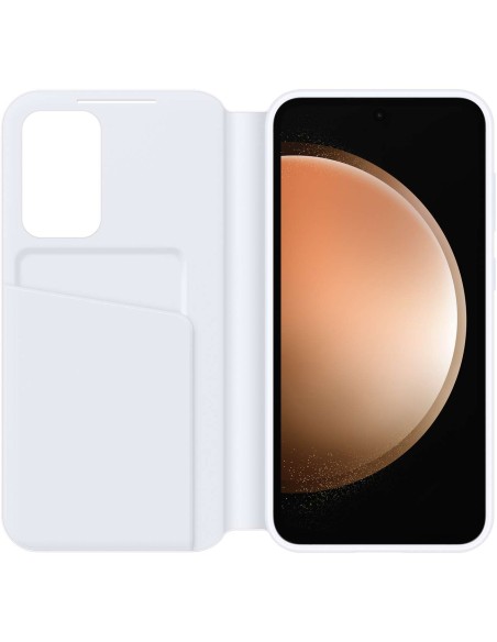 Samsung Smart View Wallet dėklas, skirtas Galaxy S23 FE baltas
 
Samsung Smart View Wallet dėklas, skirtas Galaxy S23 FE baltas