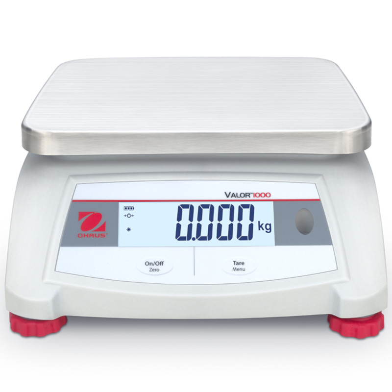 
Gastronominės virtuvinės svarstyklės su legalizavimu OHAUS VALOR 1000 30kg / 10g
