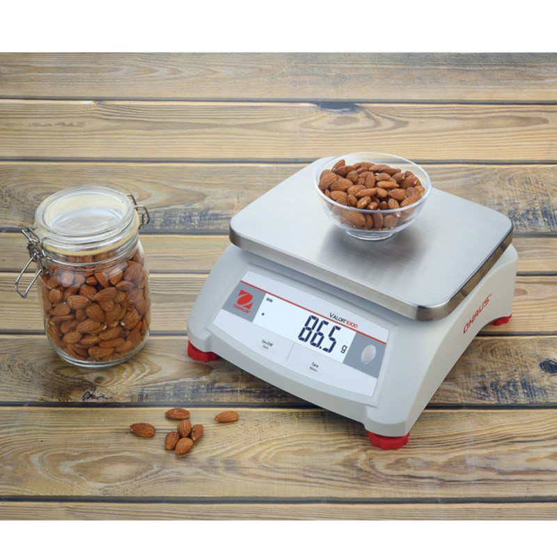 
Gastronominės virtuvinės svarstyklės su legalizavimu OHAUS VALOR 1000 15kg / 5g
