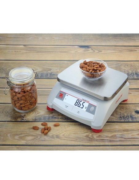 
Gastronominės virtuvinės svarstyklės su legalizavimu OHAUS VALOR 1000 15kg / 5g
