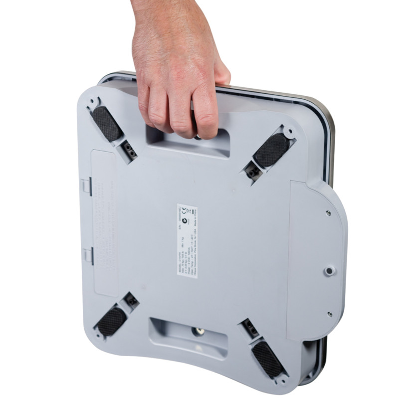 OHAUS COURIER 1000 LCD nešiojamos sandėlio platforminės svarstyklės 32x28cm 9kg / 5g