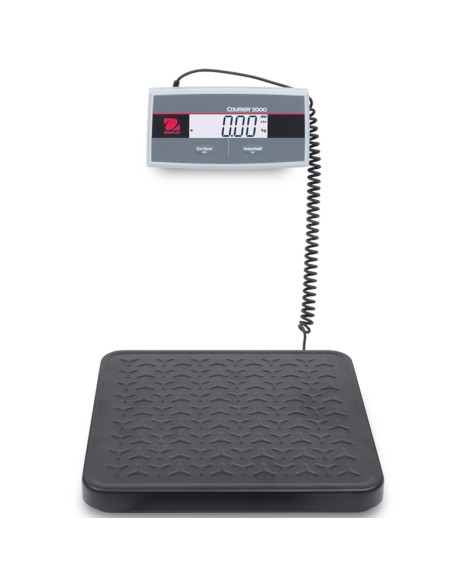 
OHAUS COURIER 3000 LCD pašto platforminės svarstyklės siuntiniams 33x32cm 35kg / 20g
