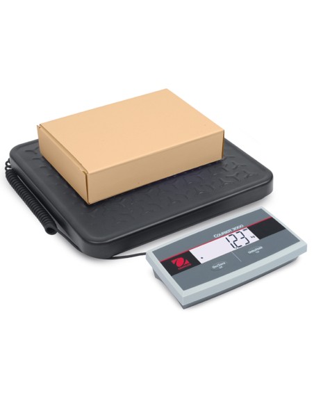 
OHAUS COURIER 3000 LCD pašto platforminės svarstyklės siuntiniams 33x32cm 35kg / 20g
