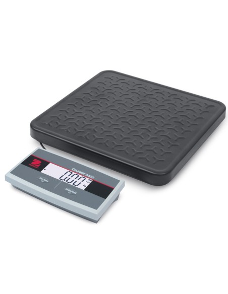 
OHAUS COURIER 3000 LCD pašto platforminės svarstyklės siuntiniams 33x32cm 35kg / 20g
