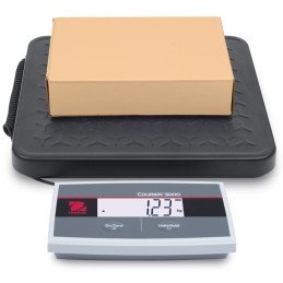 
OHAUS COURIER 3000 LCD pašto platforminės svarstyklės siuntiniams 33x32cm 200Kg / 100g
