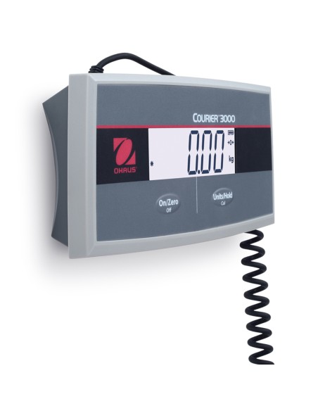 
OHAUS COURIER 3000 LCD pašto platforminės svarstyklės siuntiniams 52x40cm 75kg / 50g
