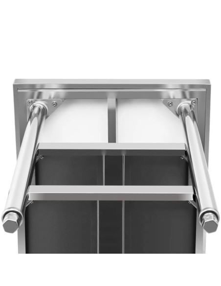Stalas, centrinis plieninis stalviršis, 2 lentynos, 180 x 70 cm, iki 600 kg
 
Stalas, centrinis plieninis stalviršis, 2 lentynos, 180 x 70 cm, iki 600 kg