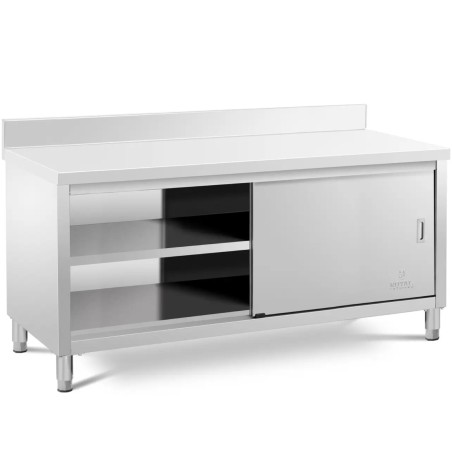 Stalas, centrinis stalviršis, su spintele, stumdomos durys, 180 x 70 x 97 cm
 
Stalas, centrinis stalviršis, su spintele, stumdomos durys, 180 x 70 x 97 cm