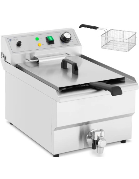 
Elektrinė gruzdintuvė su išleidimo čiaupu 230 V 3000 W 13 l
