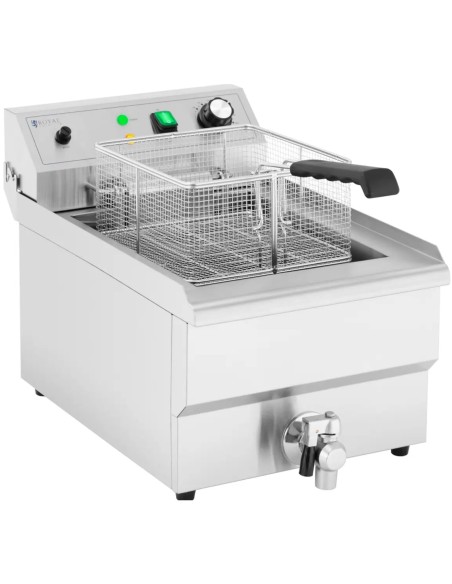 
Elektrinė gruzdintuvė su išleidimo čiaupu 230 V 3000 W 13 l
