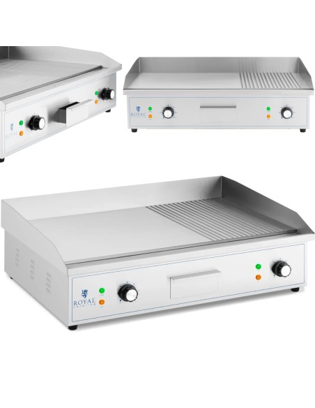 Elektrinė kepsninė, lygi, griovelio grotelių plokštė, 727 x 420 mm, 4400 W
 
Elektrinė kepsninė, lygi, griovelio grotelių plokštė, 727 x 420 mm, 4400 W
