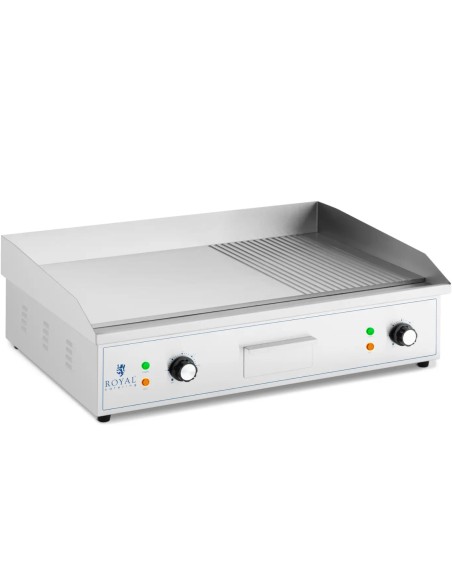 Elektrinė kepsninė, lygi, griovelio grotelių plokštė, 727 x 420 mm, 4400 W
 
Elektrinė kepsninė, lygi, griovelio grotelių plokštė, 727 x 420 mm, 4400 W
