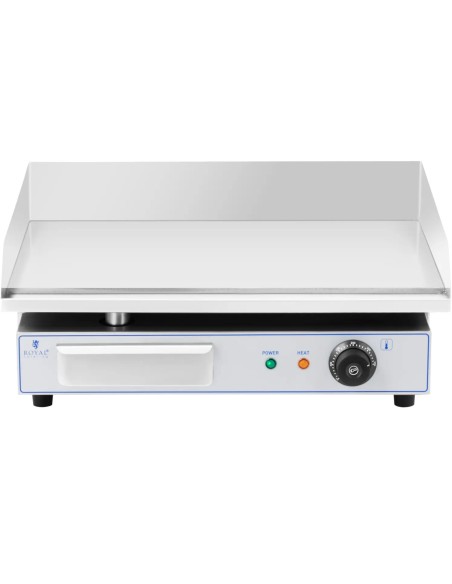 
Elektrinis grilis, lygi grilio plokštė, 550 x 400 mm, 3000 W
