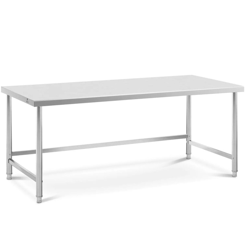 Stalas, centrinis plieninis stalviršis, 200 x 90 cm, iki 100 kg