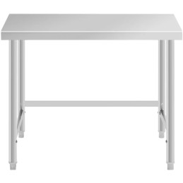
Stalas, centrinis plieninis stalviršis, 100 x 60 cm, iki 90 kg
