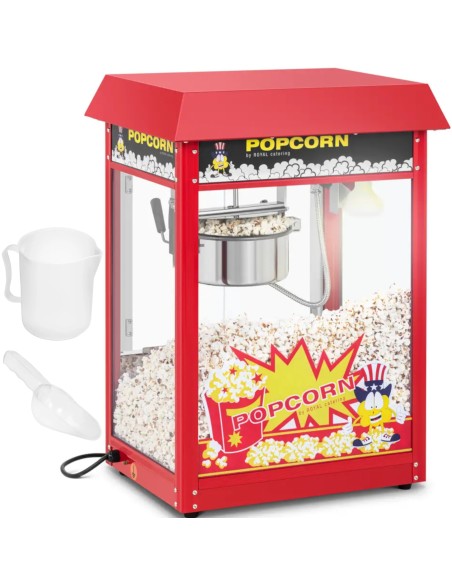 Retro kukurūzų spragėsių aparatas TEFLON 1600 W 5-6 kg/ h - raudonas
 
Retro kukurūzų spragėsių aparatas TEFLON 1600 W 5-6 kg/ h - raudonas