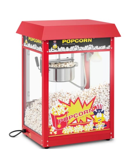 Retro kukurūzų spragėsių aparatas TEFLON 1600 W 5-6 kg/ h - raudonas
 
Retro kukurūzų spragėsių aparatas TEFLON 1600 W 5-6 kg/ h - raudonas