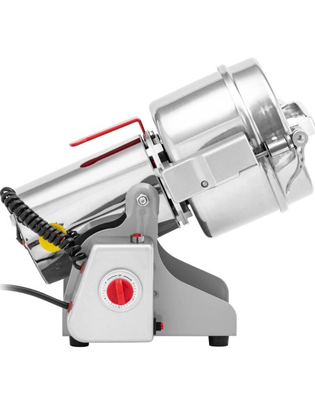 
Profesionalus elektrinis malūnėlis prieskoniams, žolelėms, kavai, riešutams, 800 g, 2100 W
