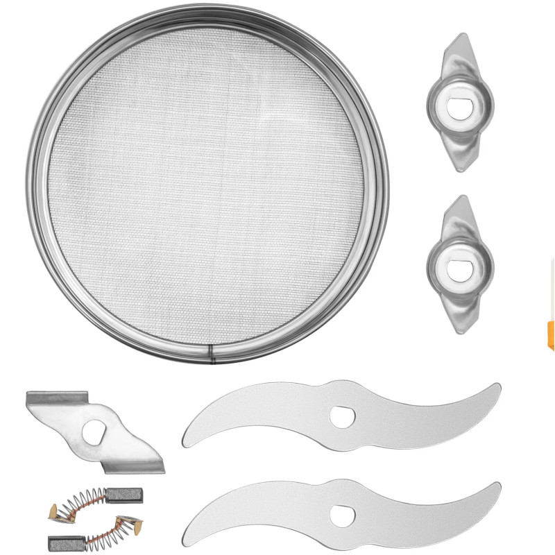 
Profesionalus elektrinis malūnėlis prieskoniams, žolelėms, kavai, riešutams, 800 g, 2100 W
