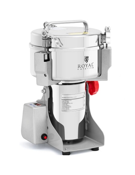 
Profesionalus elektrinis prieskonių, kavos žolelių malūnėlis, 1000 g, 3000 W
