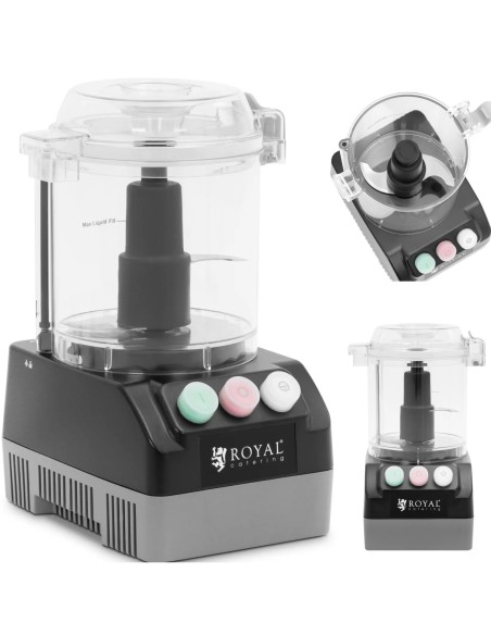 Mini virtuvės kombainas smulkinimui 3 l 600 W
 
Mini virtuvės kombainas smulkinimui 3 l 600 W