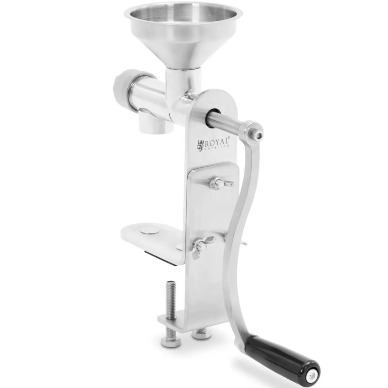 
Plieninis rankinis presas, skirtas aliejaus išspaudimui iš javų ir sėklų
