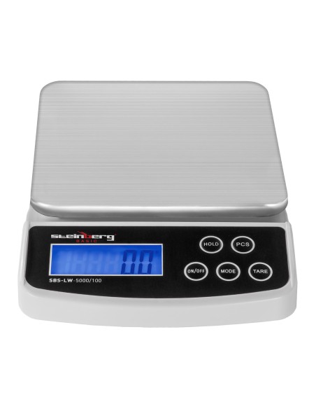 Pašto svarstyklės siuntiniams ir laiškams SBS-LW-5000/100 iki 5kg / 0,1g Pašto svarstyklės siuntiniams ir laiškams SBS-LW-5000/100 iki 5kg / 0,1g