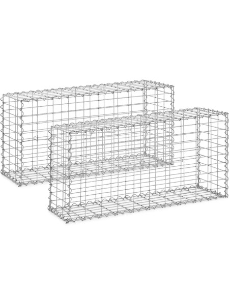 Cinkuoto plieno gabioninis krepšelis 102 x 32 x 51 cm - 2 vnt.
 
Cinkuoto plieno gabioninis krepšelis 102 x 32 x 51 cm - 2 vnt.