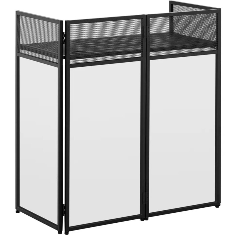 Ekranas, sulankstomas DJ staliukas, 105 x 52 x 125 cm
