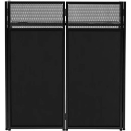 
Ekranas, sulankstomas DJ staliukas, 105 x 52 x 125 cm
