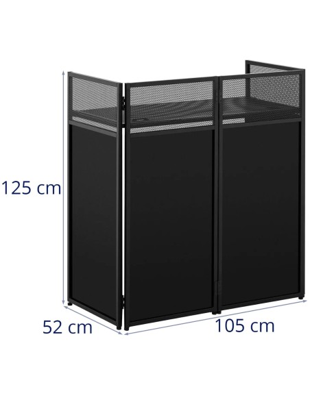 Ekranas, sulankstomas DJ staliukas, 105 x 52 x 125 cm
 
Ekranas, sulankstomas DJ staliukas, 105 x 52 x 125 cm