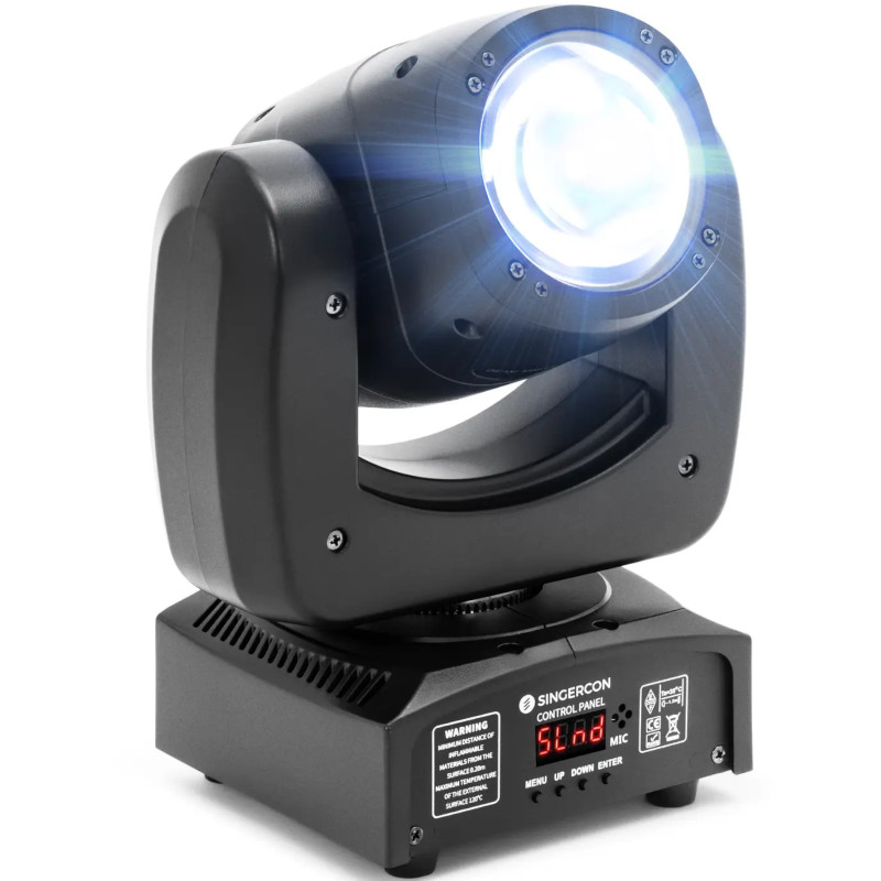 
DJ LED RGBW scenos apšvietimo judanti galvutė
