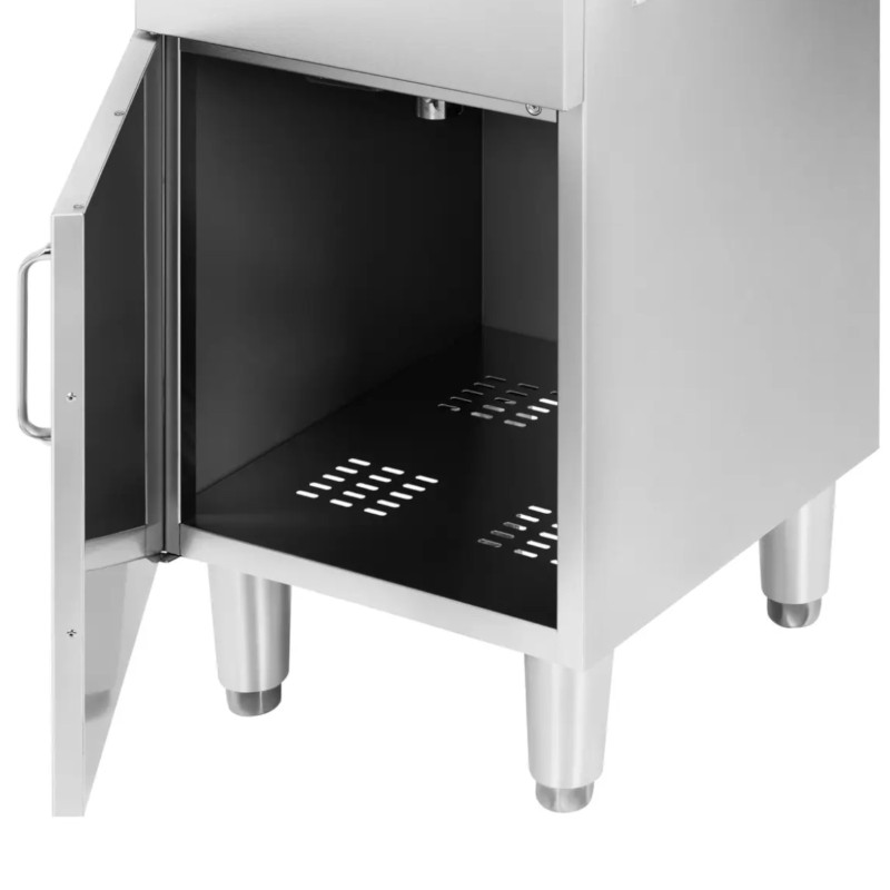 Atskirai pastatoma elektrinė gruzdintuvė su spintele 400 V 5000 W 13 l
