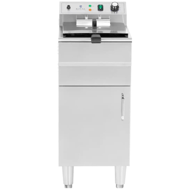 Atskirai pastatoma elektrinė gruzdintuvė su spintele 400 V 5000 W 13 l