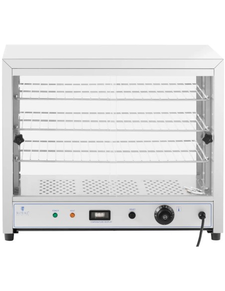 Šildymo vitrina maistui, 3 lentynos, 1000 W
 
Šildymo vitrina maistui, 3 lentynos, 1000 W