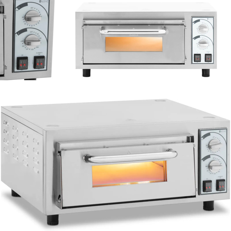 
Profesionali vienos kameros picos orkaitė 1 picai. 35 cm 2200 W
